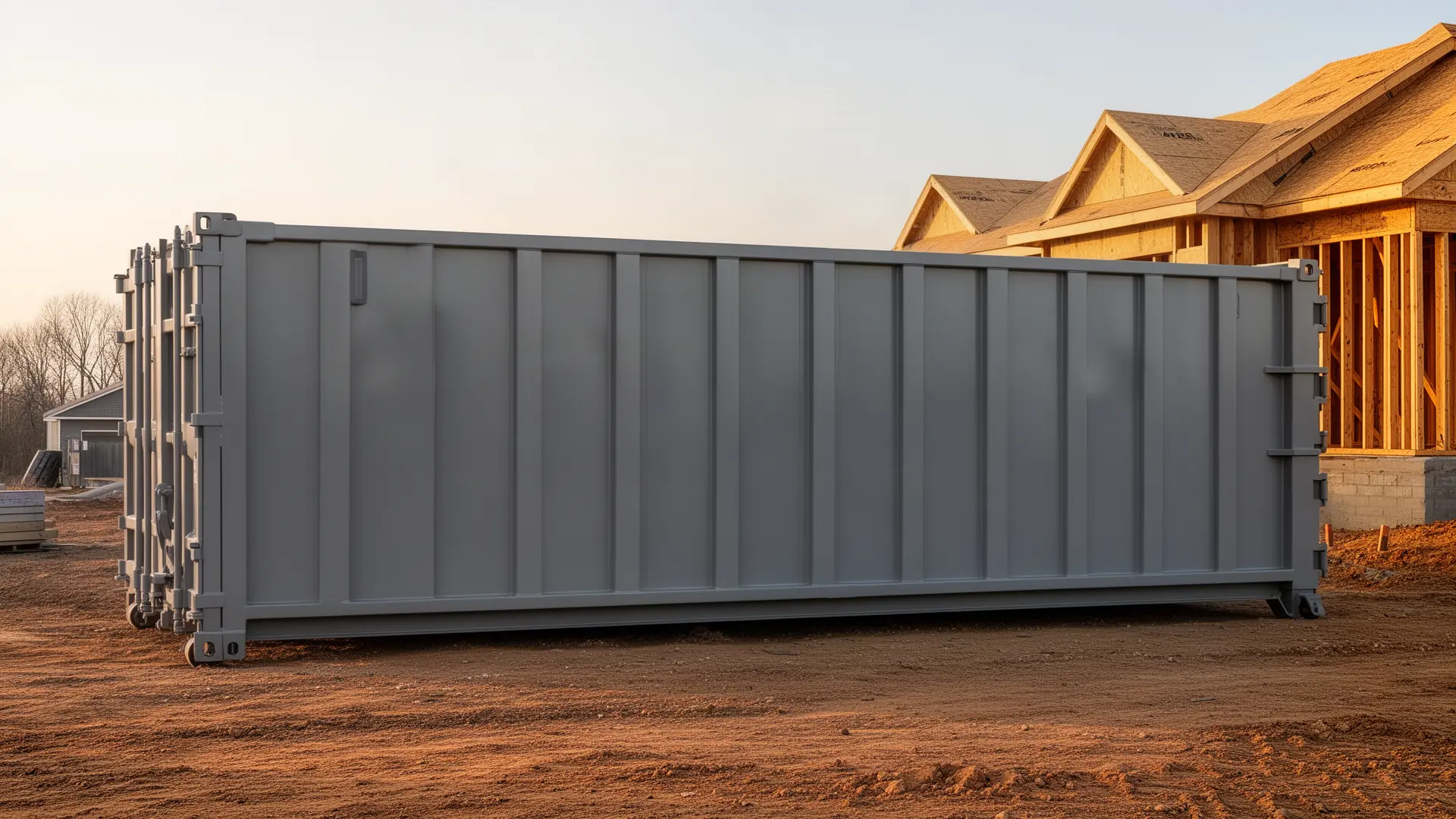 Roll-off dumpster from JB & Sons Dumpster Rental in Pittsburg, CA